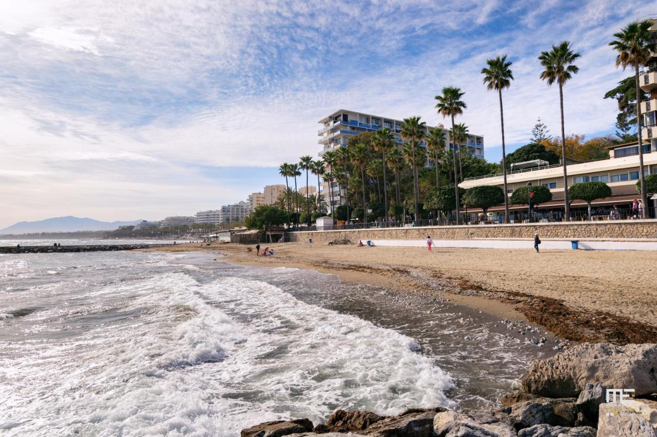 Nuevo Y Lujoso Apartamento En Marbella Centro A Pie De Playa 625 Bagian luar foto